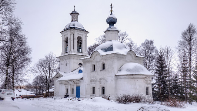 Обои картинки фото города, - православные церкви,  монастыри, белозерск, церковь, богоявления, господня