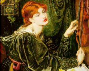 Картинка данте габриэль россетти вероника веронезе рисованные dante gabriel rossetti