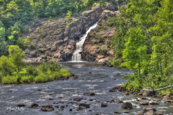 Картинка magnan fall природа водопады квебек