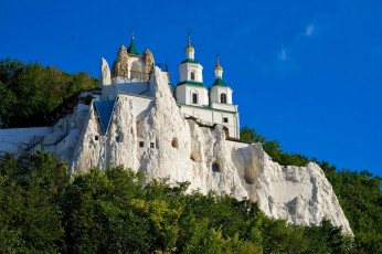 Картинка святогорская лавра украина города православные церкви монастыри