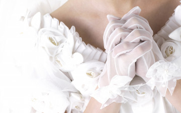 Картинка разное руки невеста перчатки