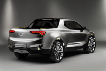 обоя hyundai santa-cruz concept 2015, автомобили, hyundai, truck, crossover, santa-cruz, concept