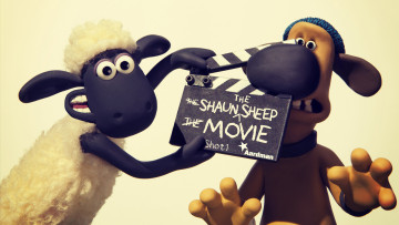 Картинка мультфильмы shaun+the+sheep+movie персонажи