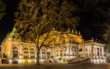 обоя vienna, города, вена , австрия, огни, ночь