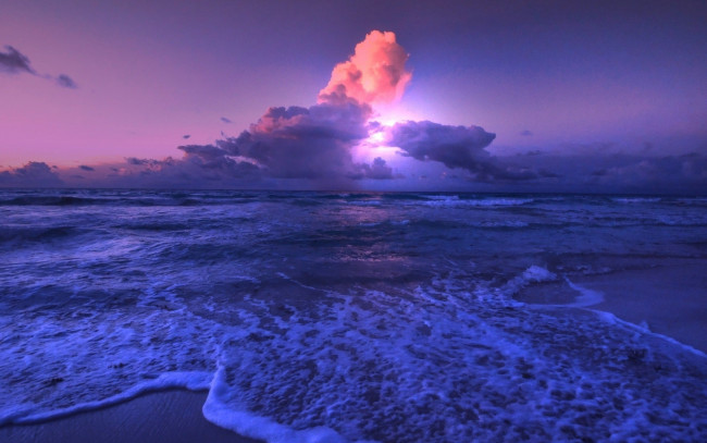 Обои картинки фото природа, побережье, море, берег, вечер, закат