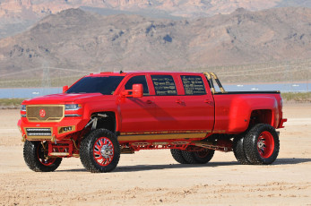 Картинка 2016-chevrolet-3500-iron-max автомобили custom+pick-up chevrolet