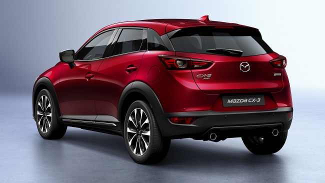 Обои картинки фото mazda cx-3 2019, автомобили, mazda, красный, 2019, cx-3