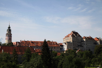 Картинка города чески-крумлов+ чехия панорама