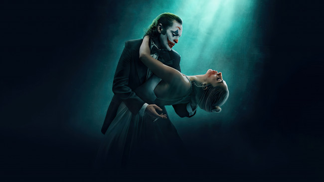 Обои картинки фото joker,  folie a deux  ,  2024 , рисованное, кино,  мультфильмы, джокер, безумие, на, двоих, мюзикл, триллер, драма, криминал, сиквел, 2, 2024, movies, harley, quinn, lady, gaga, joaquin, phoenix