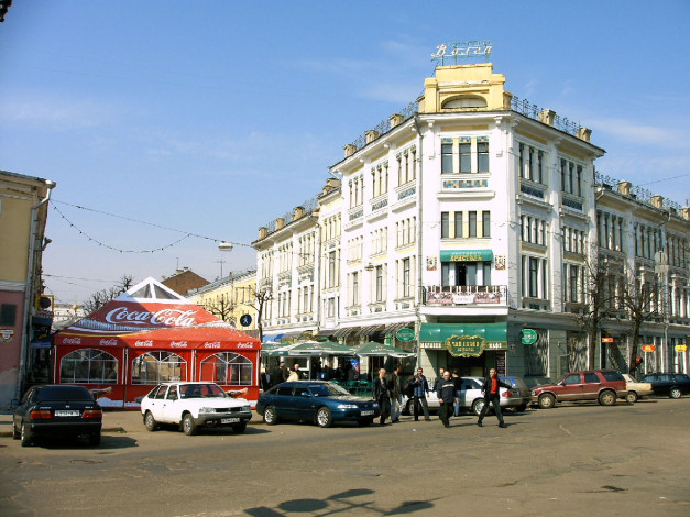Обои картинки фото Ярославль, города, улицы, площади, набережные