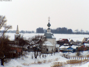 Картинка суздаль набережная каменки богоявленская церковь города православные церкви монастыри