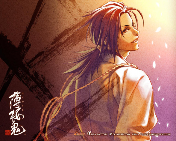 Обои картинки фото аниме, hakuoki