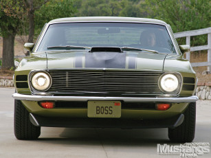 обоя 1970, boss, автомобили, mustang