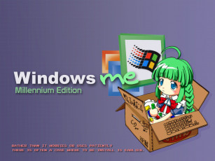 обоя компьютеры, windows, me