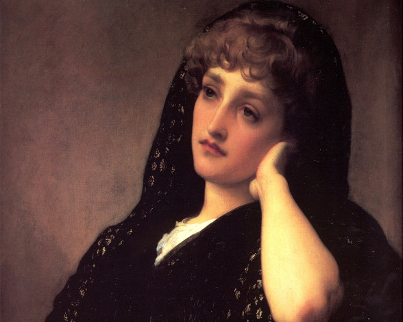 Обои картинки фото лорд, фредерик, лейтон, воспоминания, рисованные, frederick, leighton