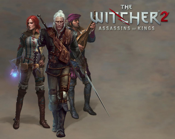 Обои картинки фото the, witcher, assassins, of, kings, видео, игры