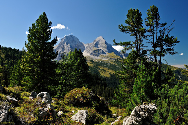 Обои картинки фото природа, горы, германия, г, schachen