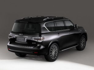 Картинка автомобили infiniti темный z62 limited 5-6 qx80 2015