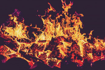 обоя природа, огонь, костер, пламя