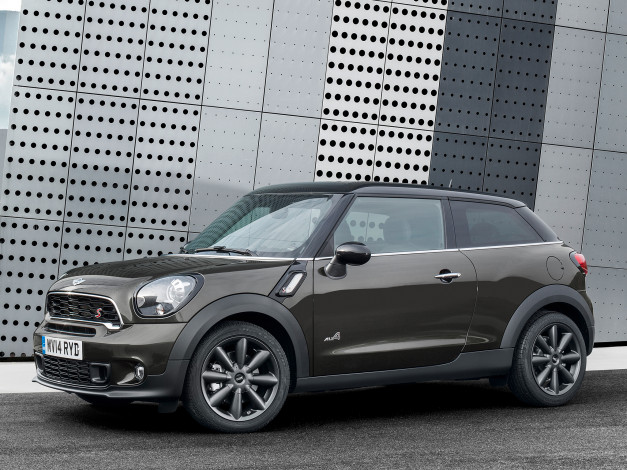 Обои картинки фото автомобили, mini, paceman, темный, s, cooper, all4