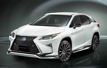 обоя автомобили, lexus, rx, trd, 2015г