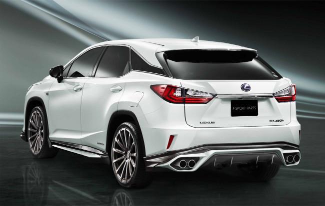 Обои картинки фото автомобили, lexus, rx, trd, 2015г