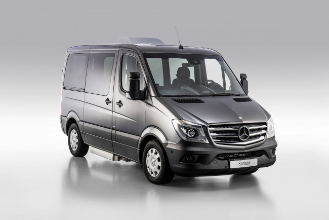 Обои картинки фото автомобили, mercedes-benz, 2015г, 906, br, paravan, sprinter