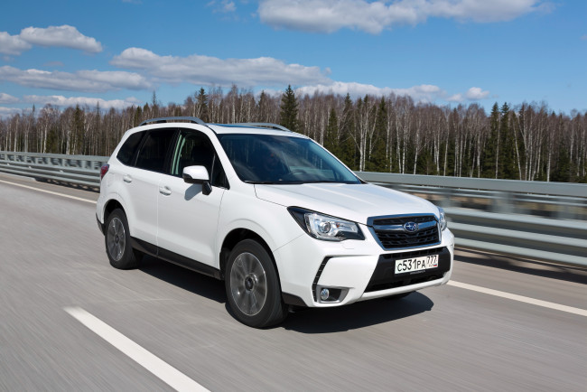 Обои картинки фото автомобили, subaru, 2-0xt, 2016г, forester