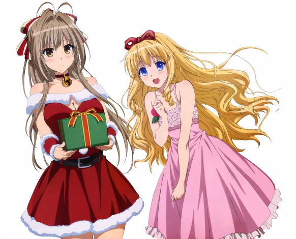 Обои картинки фото аниме, amagi brilliant park, девушки