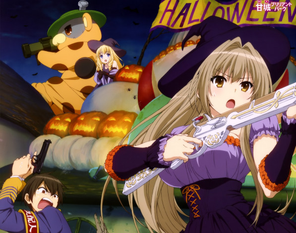 Обои картинки фото аниме, amagi brilliant park, девушка