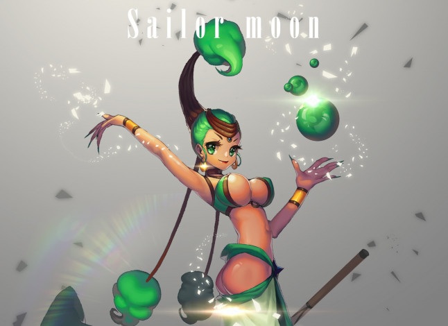 Обои картинки фото аниме, sailor moon, девушка