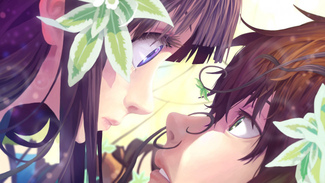 Обои картинки фото аниме, hyouka, двое