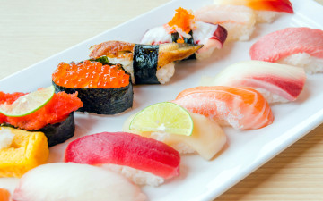 обоя еда, рыба,  морепродукты,  суши,  роллы, суши, роллы, японская, кухня