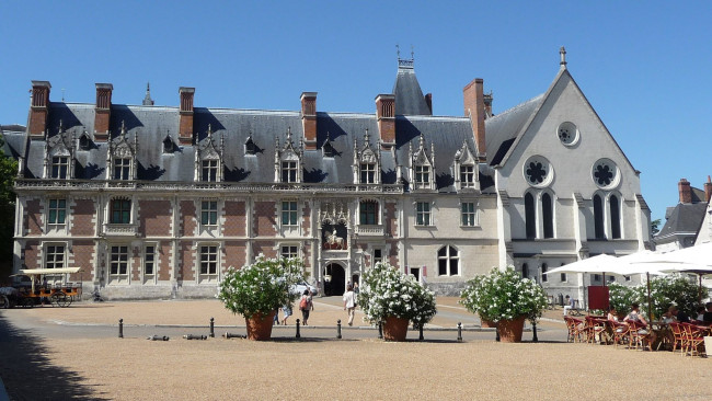 Обои картинки фото chateau de blois, города, замки франции, chateau, de, blois