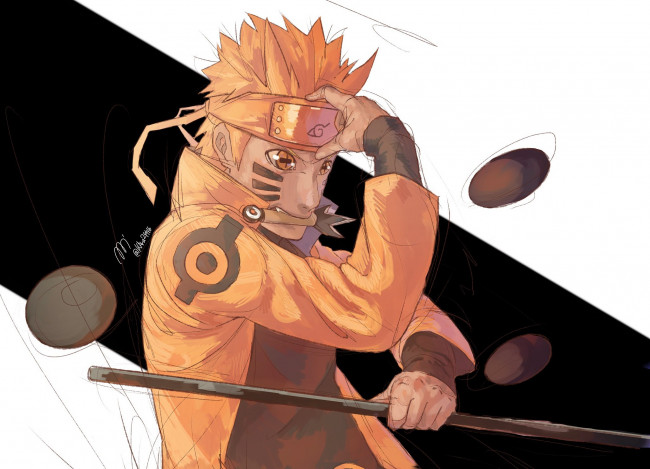 Обои картинки фото аниме, naruto, uzumaki