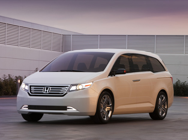 Обои картинки фото honda, odyssey, автомобили