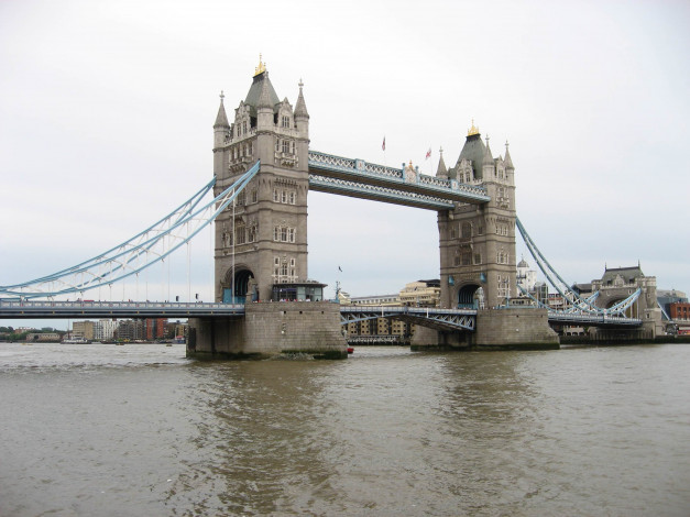 Обои картинки фото london, bridge, города, лондон, великобритания