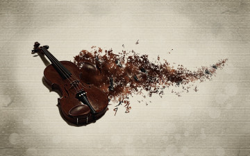 Картинка музыка -другое скрипка