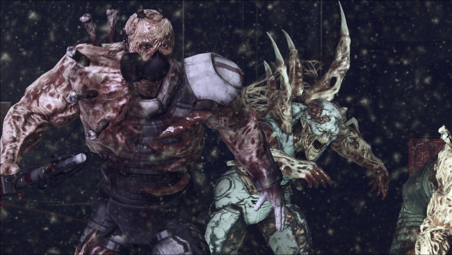 Обои картинки фото видео игры, afterfall,  insanity, монстры, снег