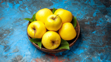 Картинка еда яблоки спелые