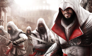 Картинка видео+игры assassin`s+creed +brotherhood ассасины оружие город