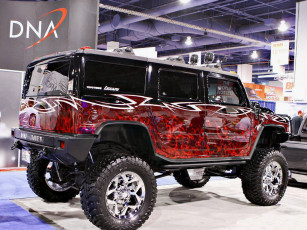 обоя hummer, h2, tuning, автомобили