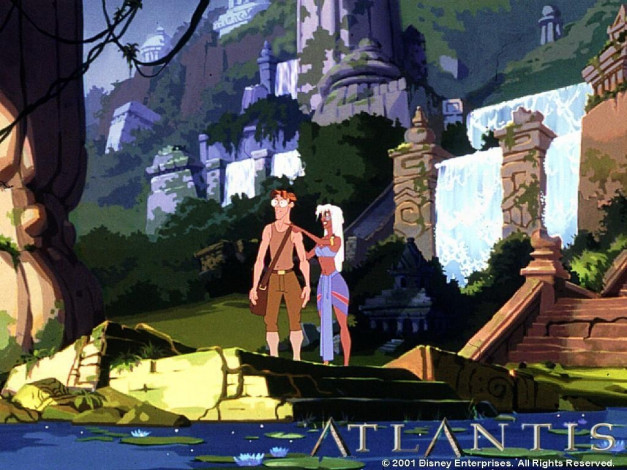 Обои картинки фото мультфильмы, atlantis