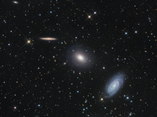 Картинка ngc5982 космос галактики туманности