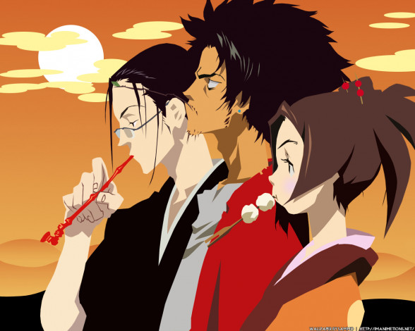 Обои картинки фото аниме, samurai, champloo