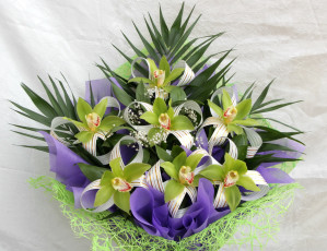 Картинка цветы букеты композиции букет орхидеи