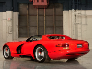 Картинка автомобили dodge красный viper rt-10 concept