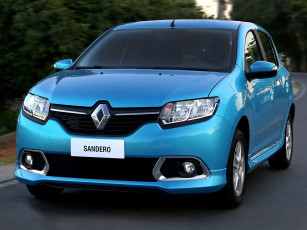 Картинка автомобили renault 2014г синий br-spec dynamique sandero