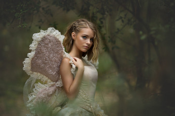 Картинка девушки -unsort+ брюнетки +шатенки крылья бабочка природа блондинка девушка