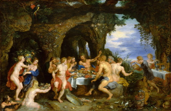 Картинка рисованное живопись мифология Ян брейгель старший картина праздник ахела питер рубенс